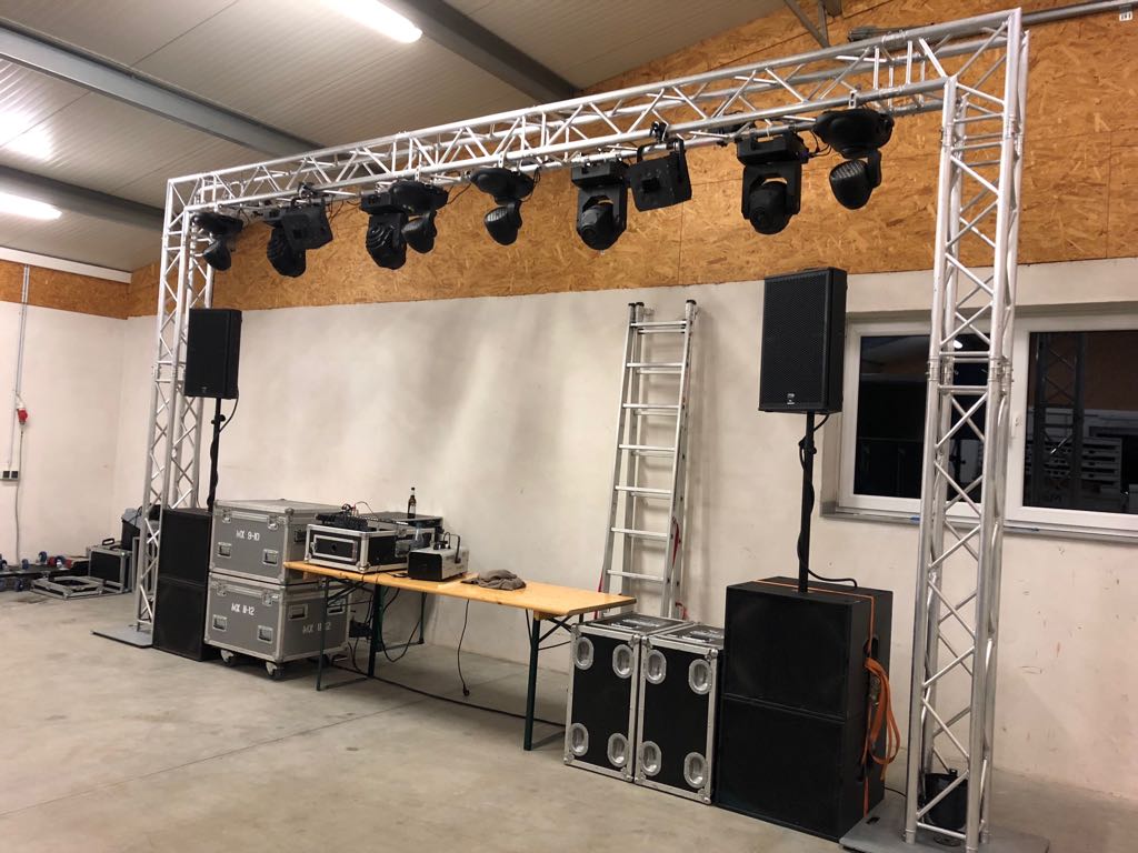 Licht- und Veranstaltungstechnik bei einem Event