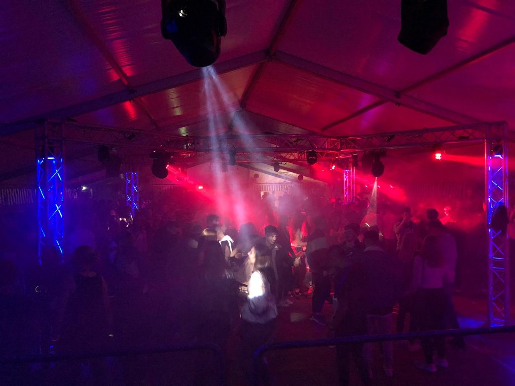 Licht- und Veranstaltungstechnik bei einem Event