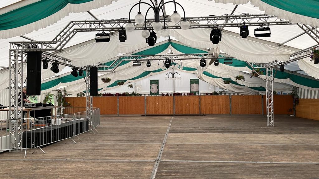 Licht- und Veranstaltungstechnik bei einem Event