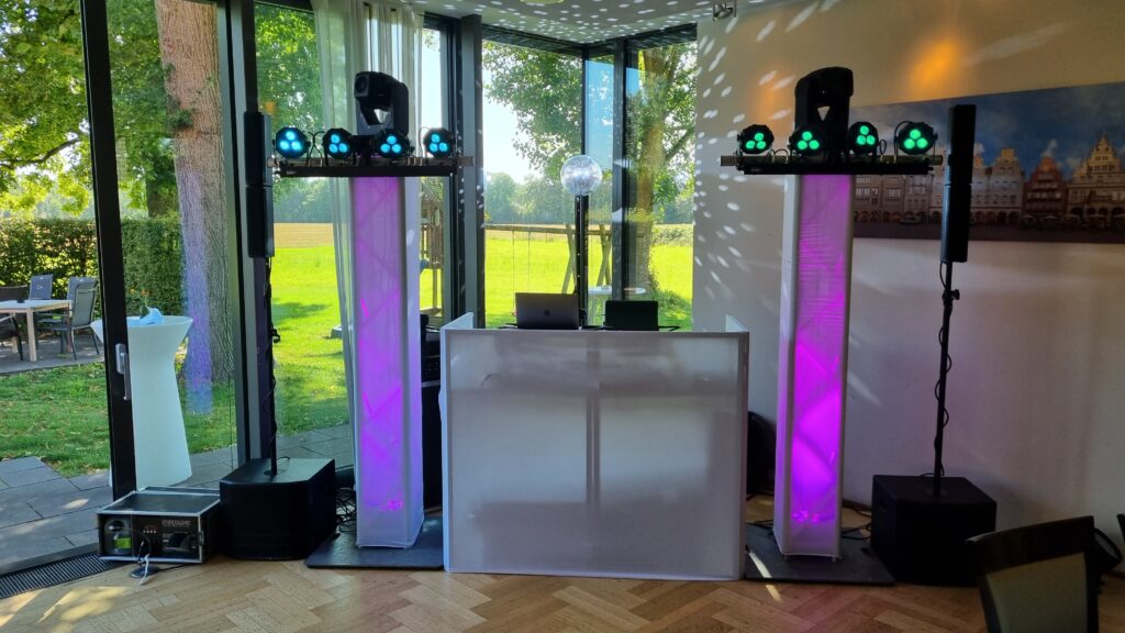 Licht- und Veranstaltungstechnik bei einem Event