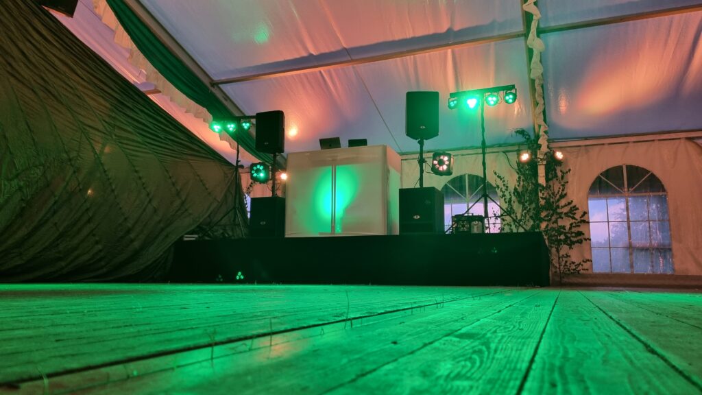 Licht- und Veranstaltungstechnik bei einem Event