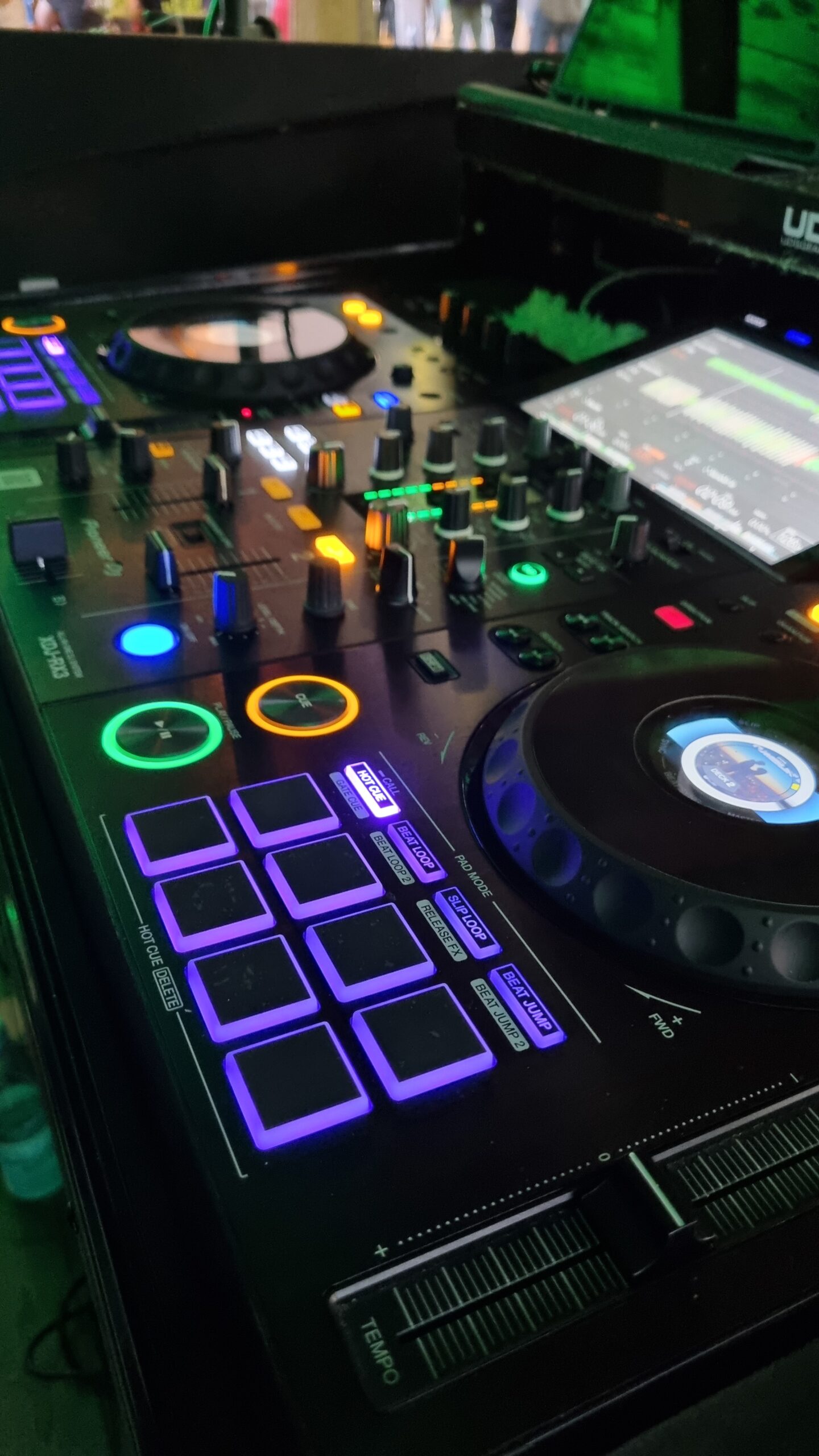 Licht- und Veranstaltungstechnik bei einem Event