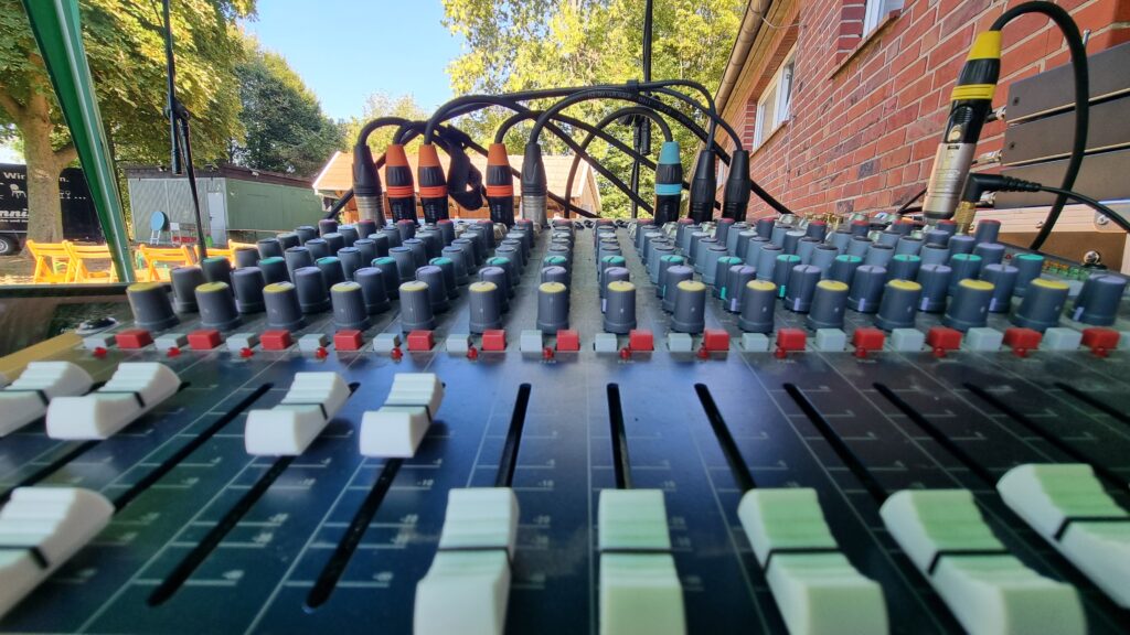 Licht- und Veranstaltungstechnik bei einem Event