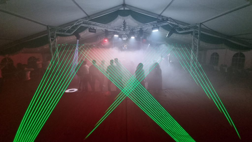 Licht- und Veranstaltungstechnik bei einem Event