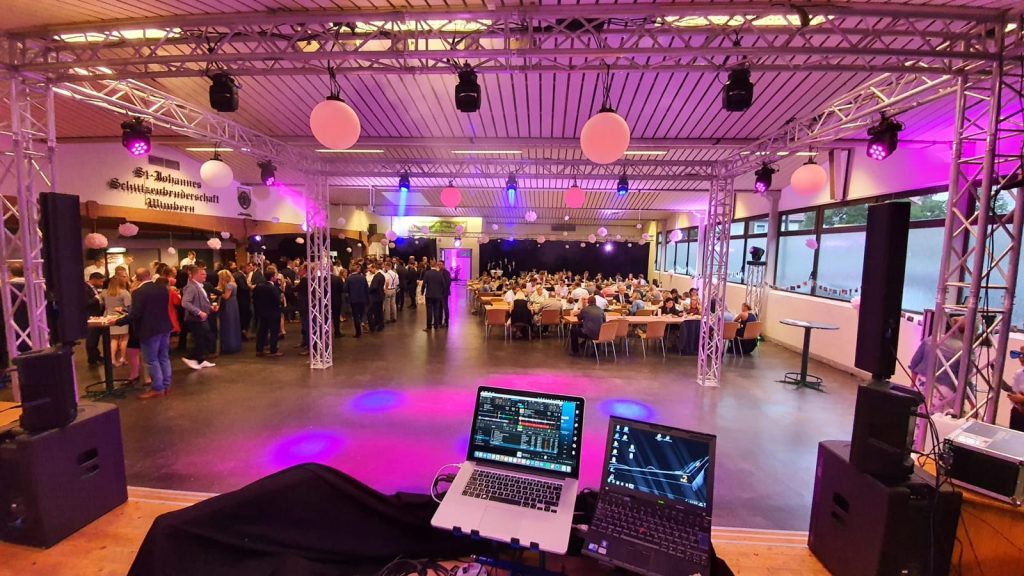 Licht- und Veranstaltungstechnik bei einem Event