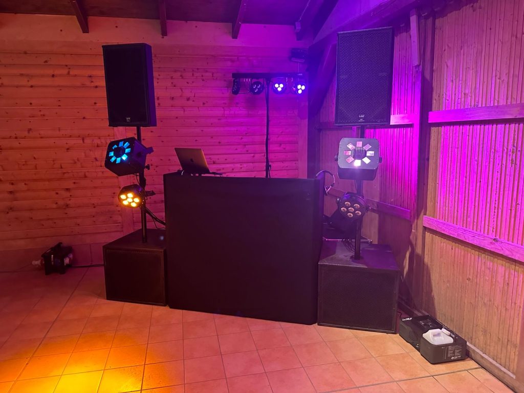 Licht- und Veranstaltungstechnik bei einem Event