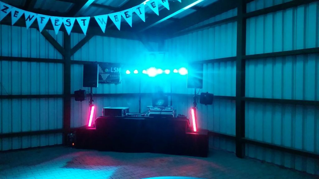 Licht- und Veranstaltungstechnik bei einem Event