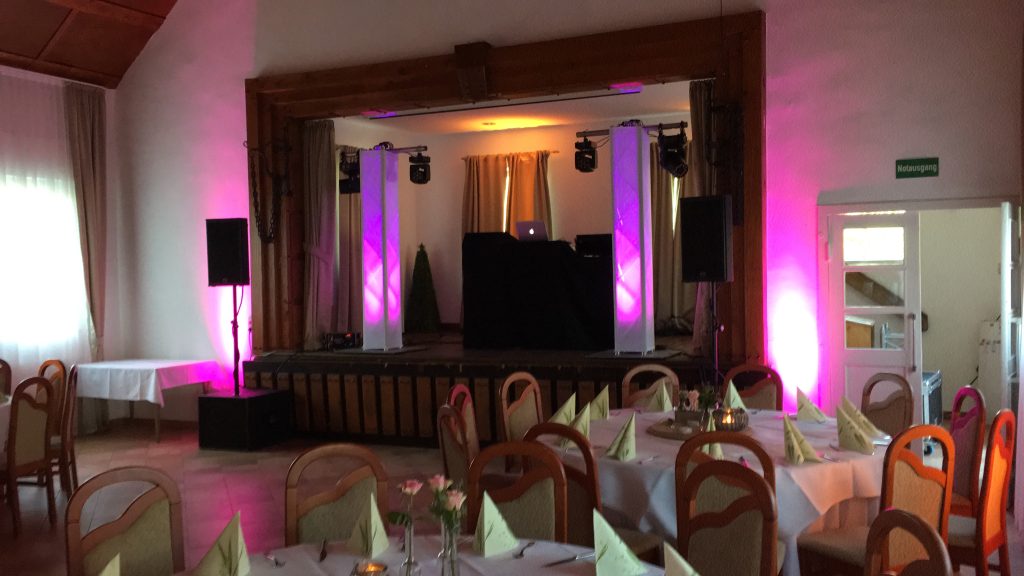 Licht- und Veranstaltungstechnik bei einem Event