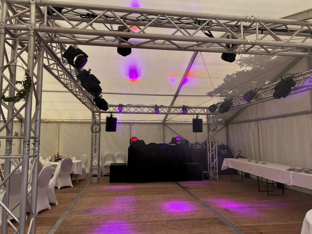 Licht- und Veranstaltungstechnik bei einem Event