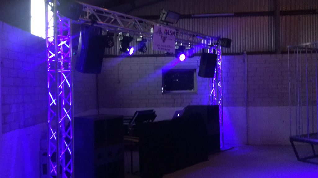 Licht- und Veranstaltungstechnik bei einem Event