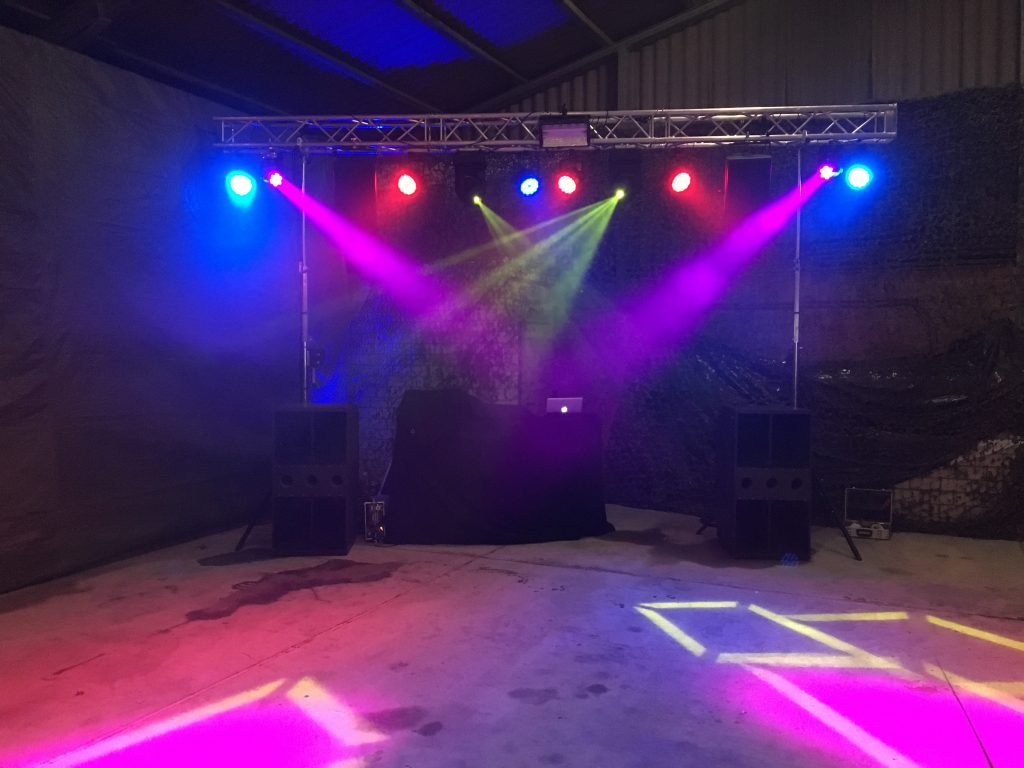 Licht- und Veranstaltungstechnik bei einem Event