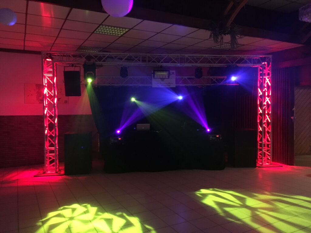 Licht- und Veranstaltungstechnik bei einem Event