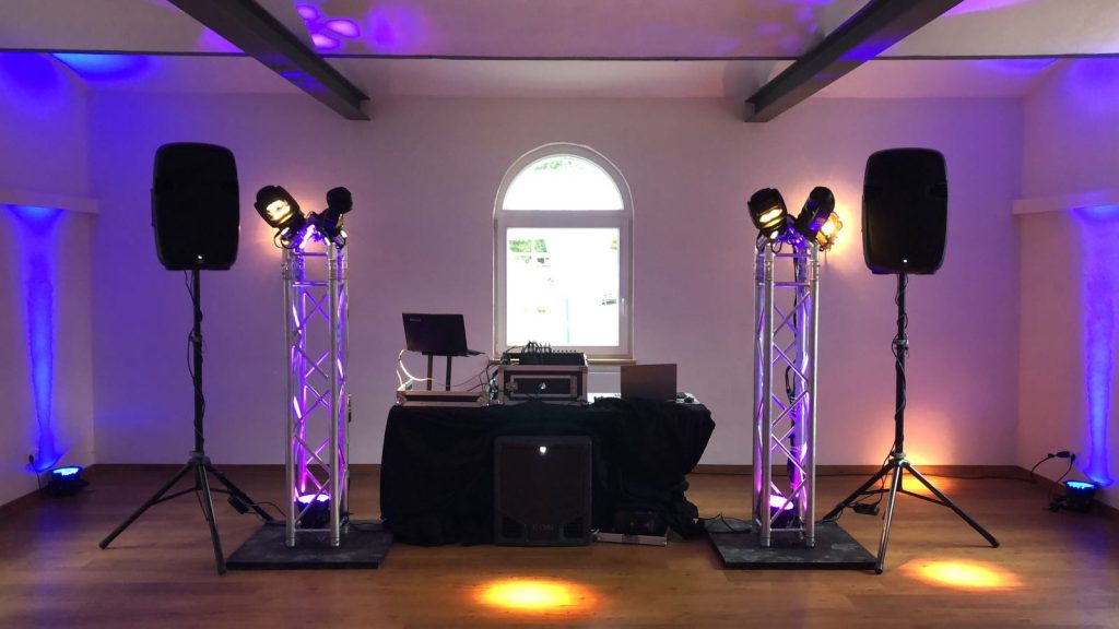 Licht- und Veranstaltungstechnik bei einem Event